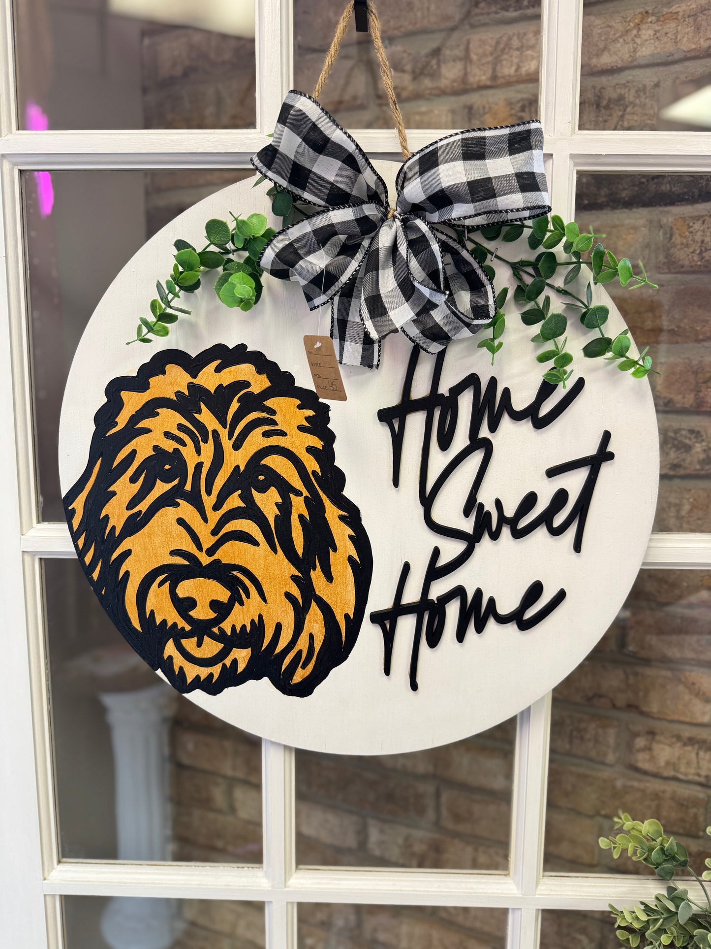 Golden Doodle Door Hanger
