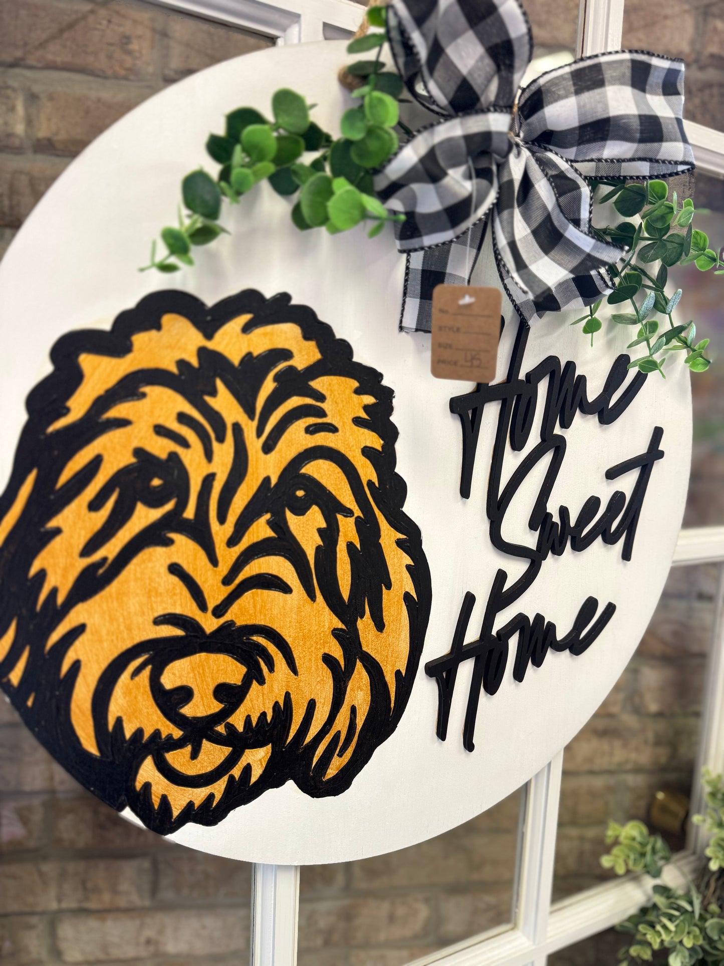 Golden Doodle Door Hanger