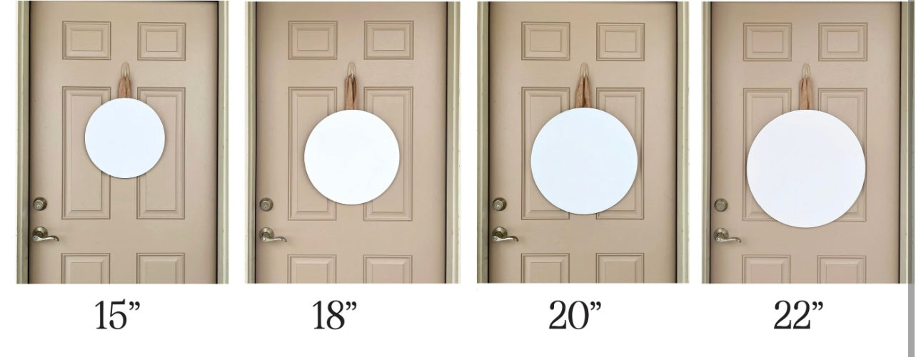 Initial/Welcome Door Hanger image 1