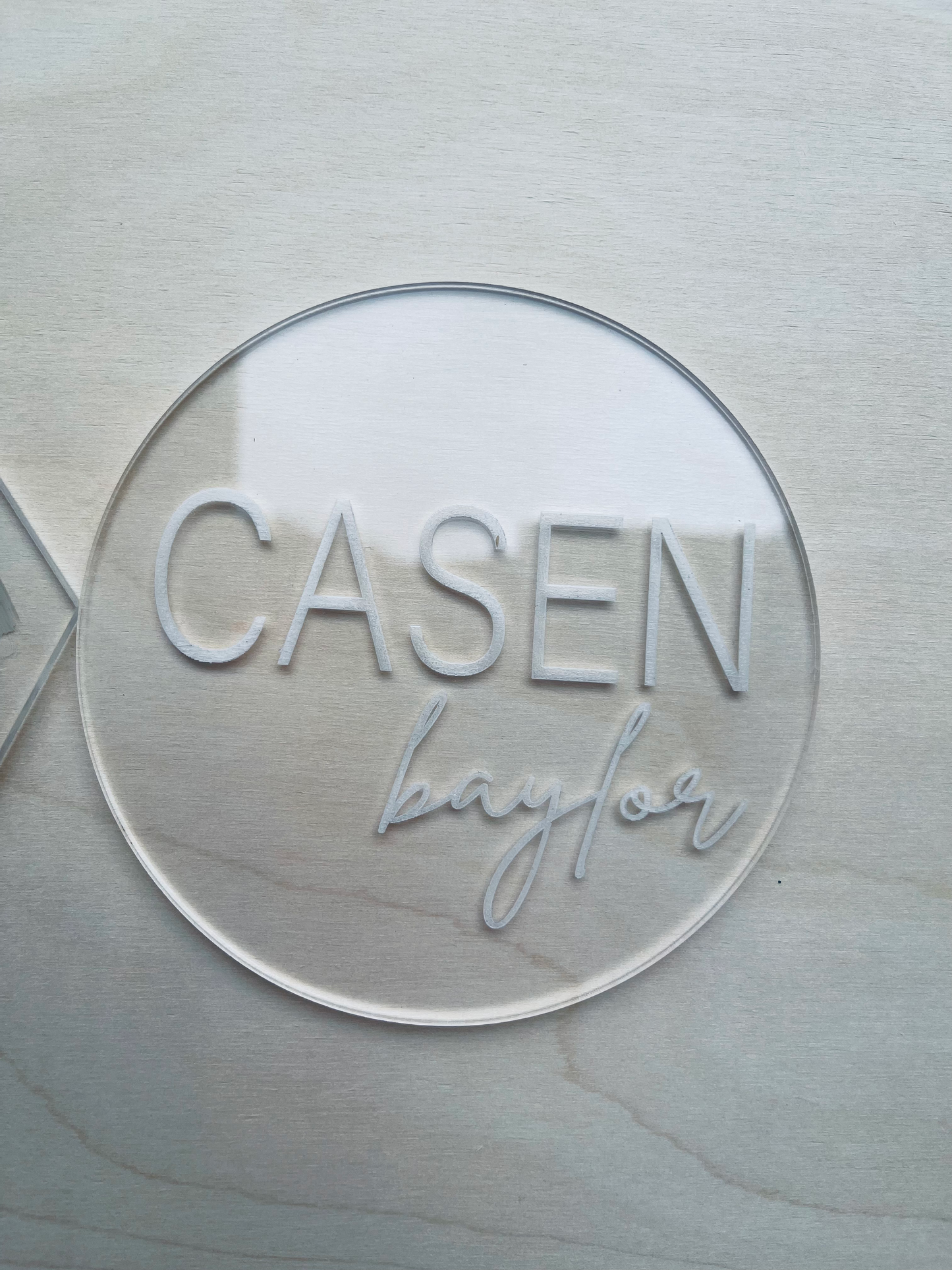 Engraved name disc image 0