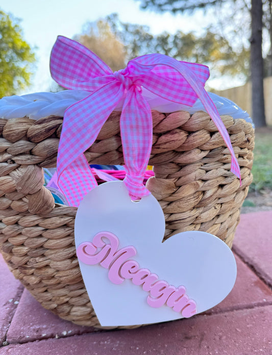 Valentines Day Basket Tags image 0