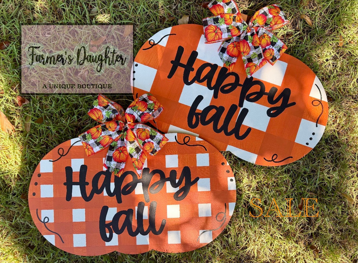 Happy Fall Pumpkin Sale