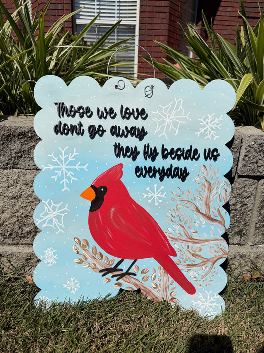 Fly beside us Door Hanger