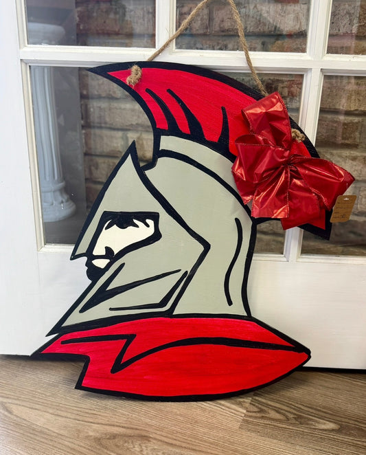Spartan Head Door Hanger