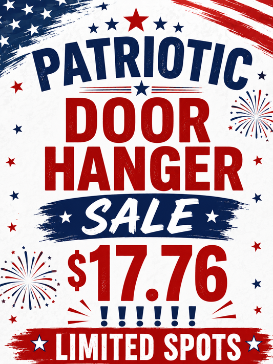 Patrioitc Door Hanger SALE 17.76