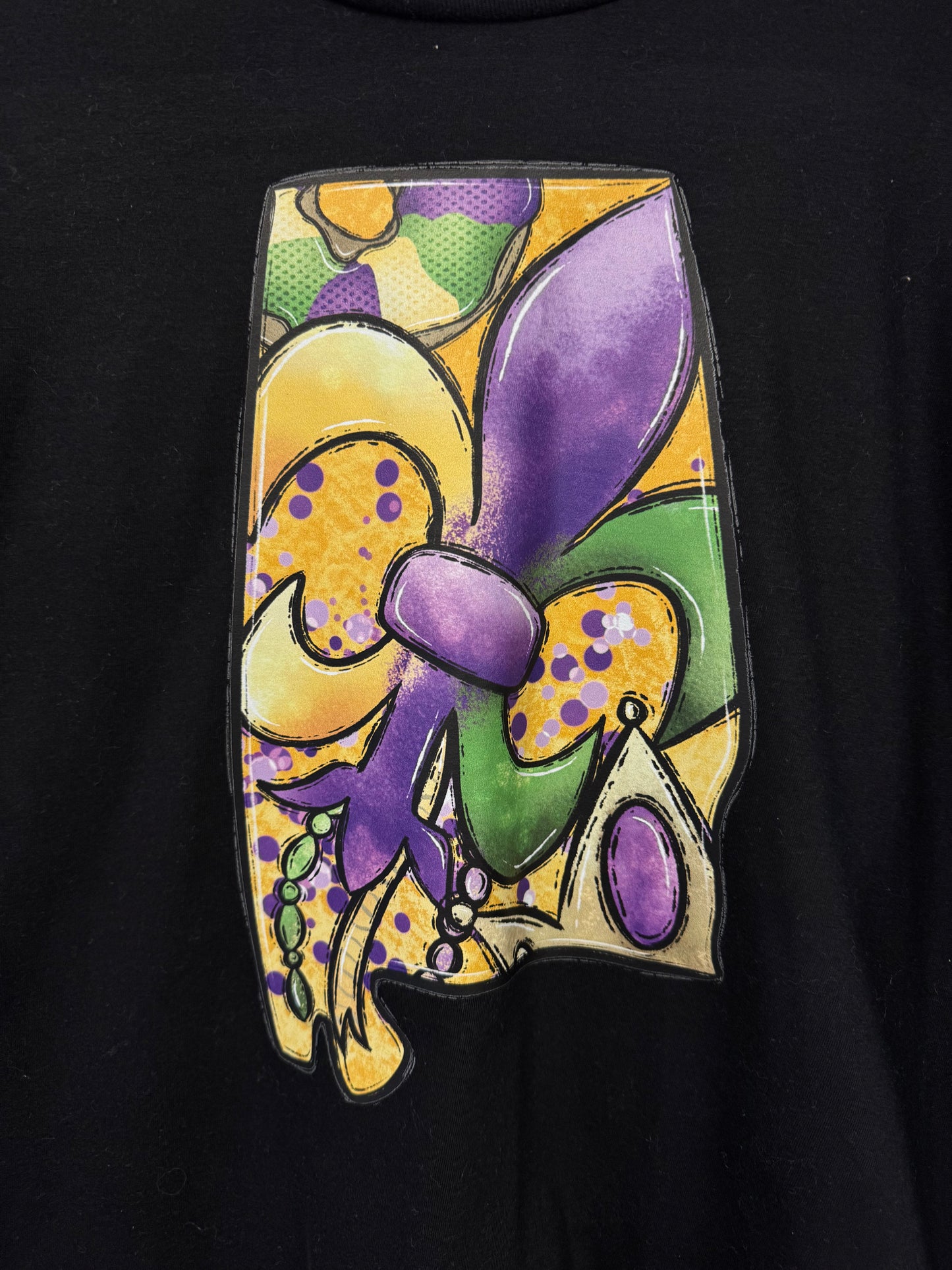 Alabama state Mardi Gras T