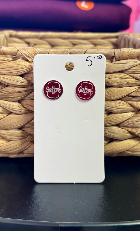 Gators Stud Earrings