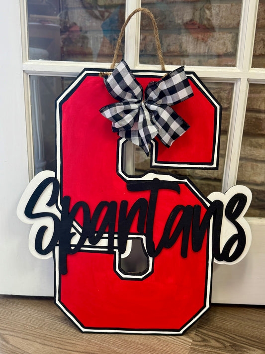 Spartan S Door Hanger