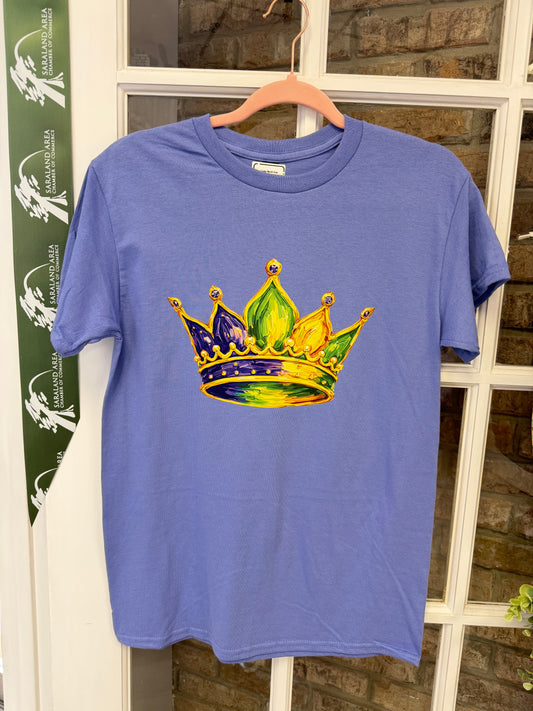 Crown Mardi Gras T-Shirt