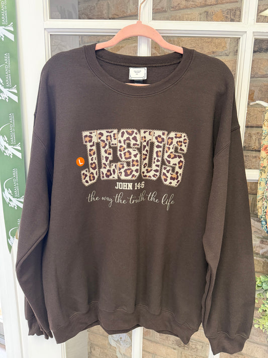 Cheetah Jesus Sweatshirt