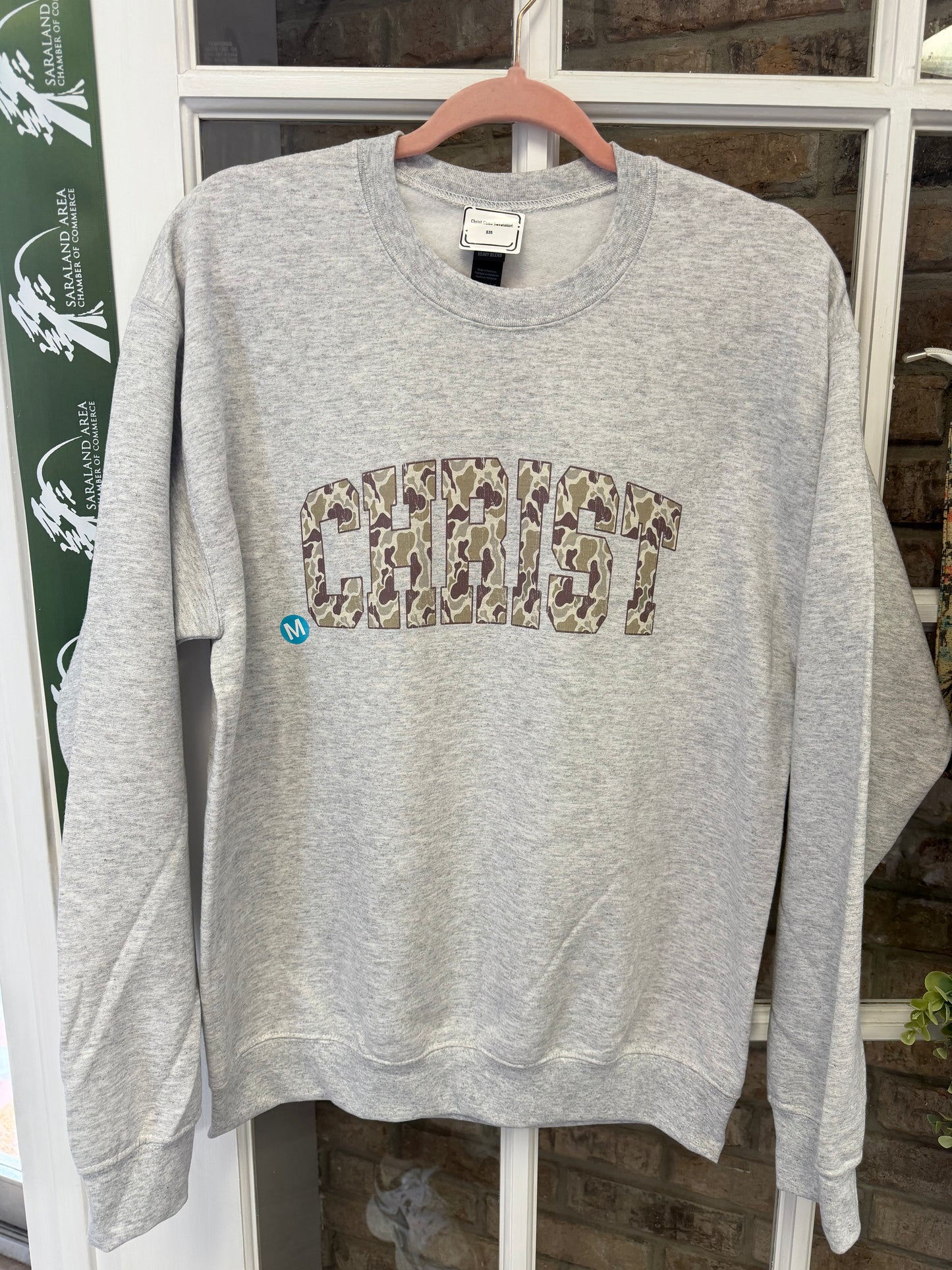 Christ Camo Sweatshirt