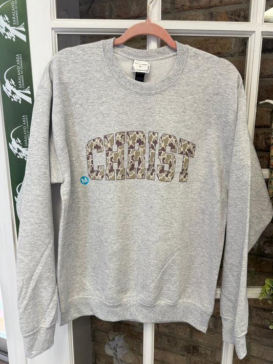 Christ Camo Sweatshirt