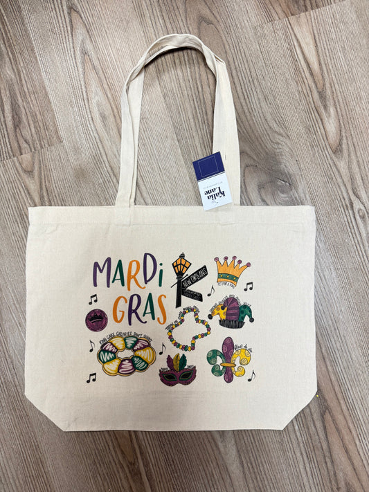 Mardi Gras Tote Bag